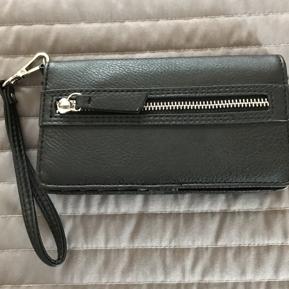 Candies black wristlet